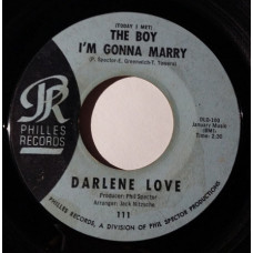 Darlene Love ‎ – (Today I Met) of The Boy Im Gonna Marry