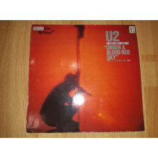 U2 ‎ (Under A Blood Red Sky. Live) 1983. (LP). 12. Vinyl. Пластинка. Germany.