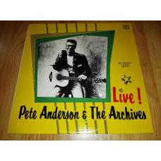 Pete Anderson & Archives / Пит Андерсон и Архив (Live) 1989. (LP). 12. Vinyl. Пластинка. Rare