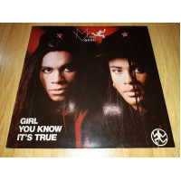 Milli Vanilli ‎ (Girl You Know Its True) 1988. (LP). 12. Vinyl. Пластинка. Germany.