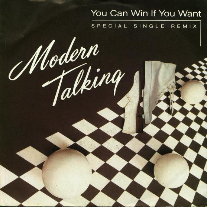 Modern Talking ‎ – You Can Win If You Want (Special Single Remix) 1985. (LP). 7. Vinyl. Plastinka. Ge