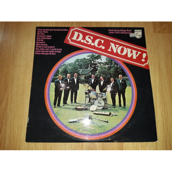 Jazz. The Dutch Swing College Band ‎ (D.S.C. Now!) 1969. (LP). 12. Vinyl. Plastinka. Holland.