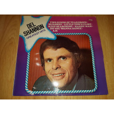 Del Shannon ‎ (Greatest Hits) 1977. (LP). 12. Vinyl. Plastinka. Holland.