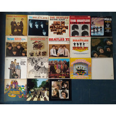 All Beatles of 19 Signature plates vinyl of a pervopressa of the USA