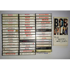 All Bob Dylan of 48 audio cassettes of the USA discography