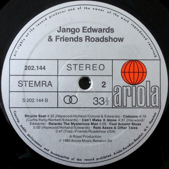 Jango Edwards & Friends Roadshow - Clown Power (LP, Album)