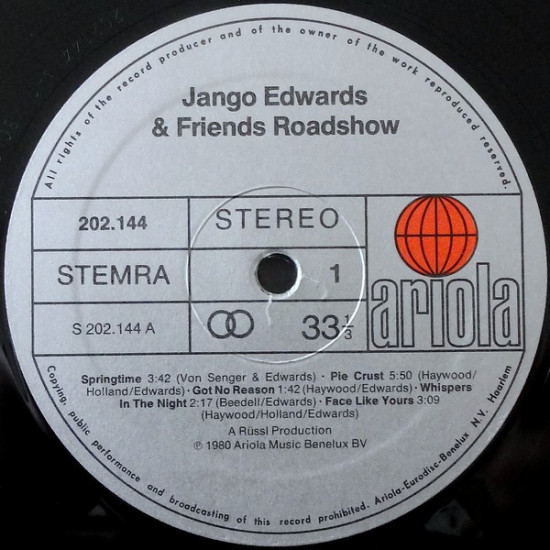 Jango Edwards & Friends Roadshow - Clown Power (LP, Album)