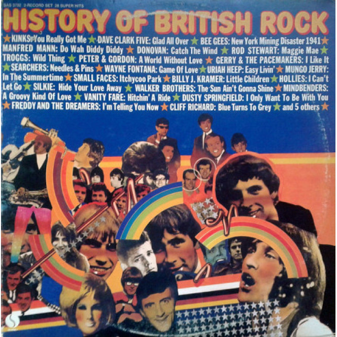 Various - History Of British Rock (2xLP, Comp)