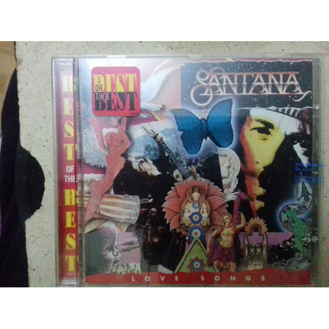 Cd Santana .love songs p1998 Sony hol фирма