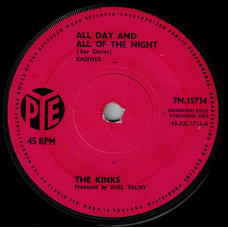 The Kinks ‎– All Day And All Of The Night