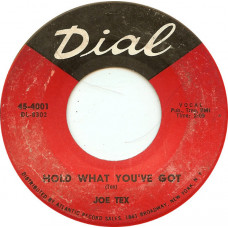 Joe Tex ‎– Hold What Youve Got