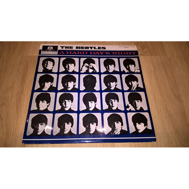 The Beatles ‎ (A Hard Day's Night) 1964. (LP). 12. Vinyl. Plastinka. Hungary.