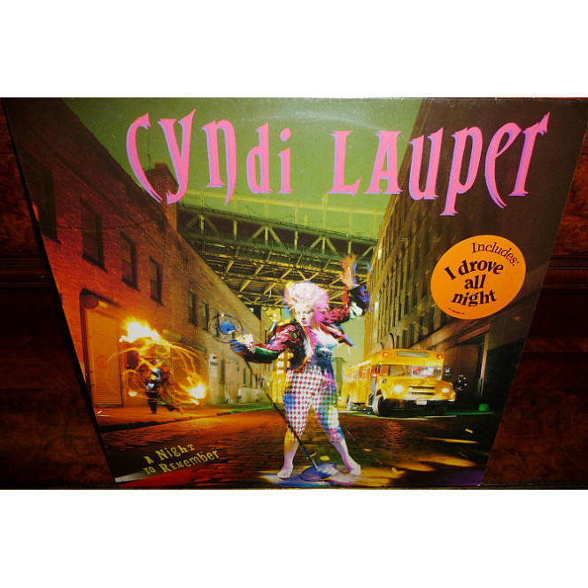 Vinyl record original = CYNDI LAUPER = '89 