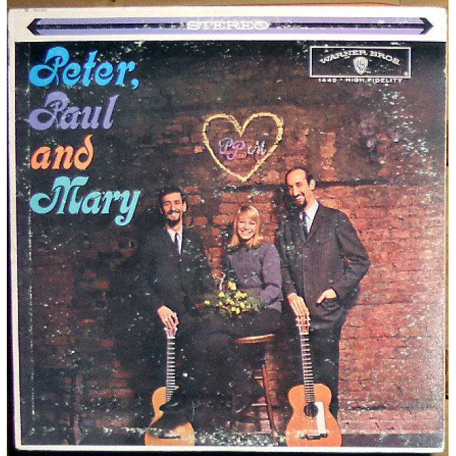 Peter, Paul And Mary ‎– Peter, Paul And Mary (1962)(made in USA)