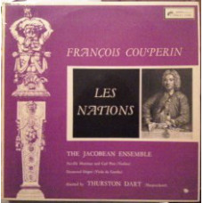 François Couperin - The Jacobean Ensemble - Les Nations (LP, Mono)