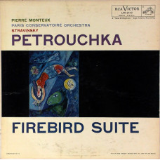 Monteux * both Paris Conservatoire Orchestra * and Stravinsky * - Petrouchka/Firebird Suite (LP, Album, Pl