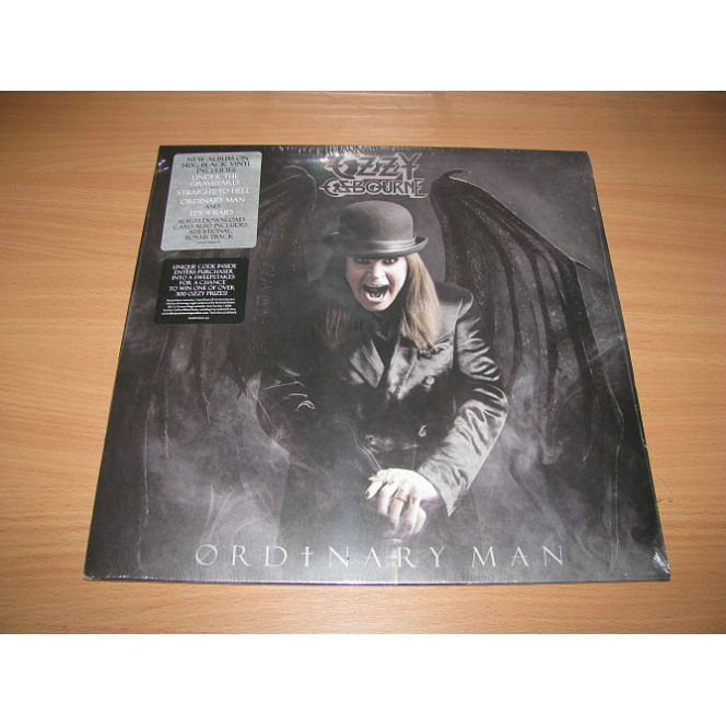 OZZY OSBOURNE - Ordinary Man (2020 Epic USA, black LP)