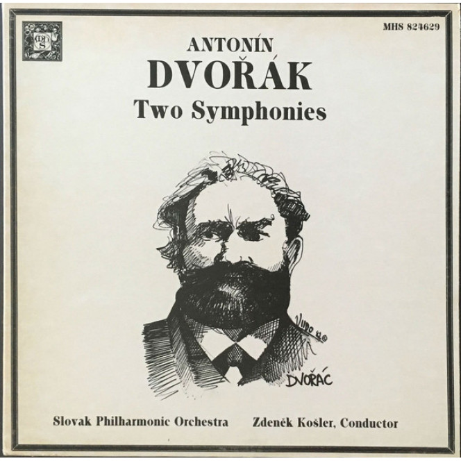 Antonín Dvořák, Zdeněk Košler, Slovak Philharmonic Orchestra - Antonín Dvořák Two Symphonies (2xLP,