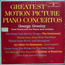 George Greele, The Warner Bros. Studio Orchestra – Greatest Motion Picture Piano Concertos