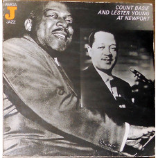 Count Basie & Lester Young at Newport (Amiga Jazz 8 50 076 443 made in GDR)