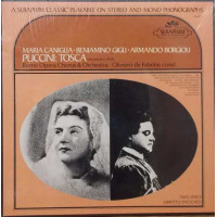 Maria Caniglia, Beniamino Gigli, Armando Borgioli - Puccini: Tosca (Recorded In 1938) (2xLP, Mono +