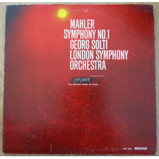 Georg Solti, London Symphony Orchestra* / Mahler* - Symphony No.1 (LP, Album, Mono)