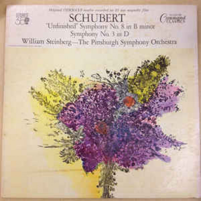 Schubert * ‎ – William Steinberg, The Pittsburgh Symphony Orchestra ‎ – 