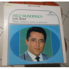 Fritz Wunderlich ‎– Lyric Tenor