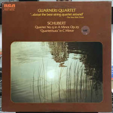 Guarneri Quartet - Schubert * ‎ – Quartet No. 13 In A Minor, Op. 29 / Quartettsatz In C Minor