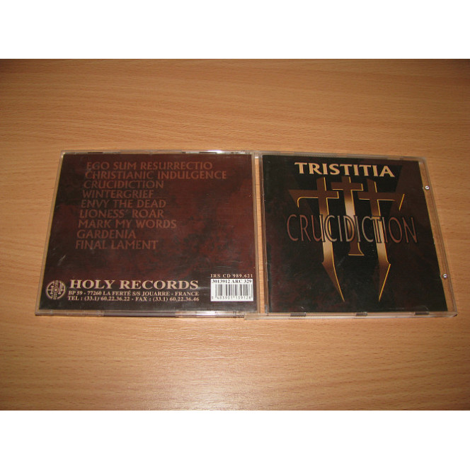 TRISTITIA - Crucidiction (1996 HOLY 1st press)