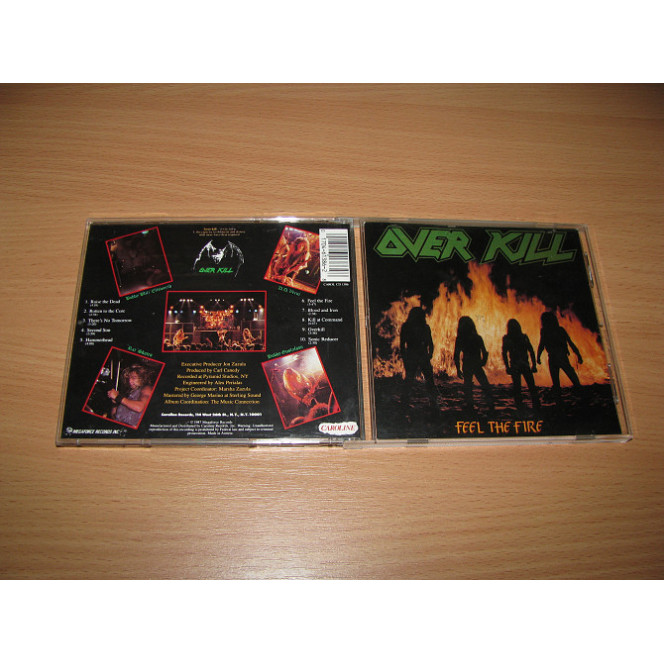 OVERKILL - Feel The Fire (1989 Caroline USA)