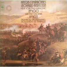 Joseph Haydn, Leonard Bernstein, The New York Philharmonic Orchestra - Symphonies 100 & 103 (LP, Alb