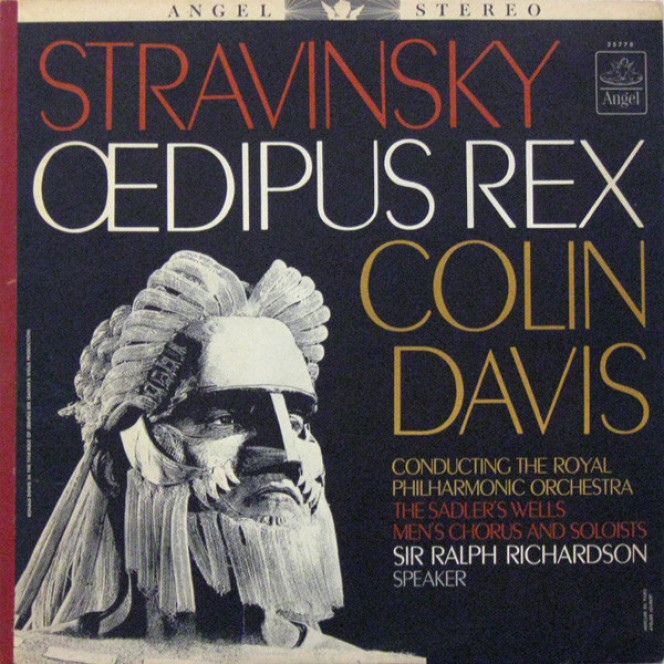 Stravinsky *, Colin Davis * Conducting The Royal Philharmonic Orchestra - Oedipus Rex (LP)