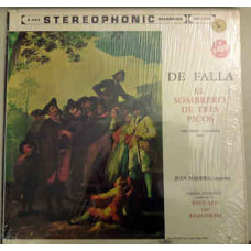 De Falla *, Jean Madeira, Vienna Symphony Orchestra *, Edouard van Remoortel * - De Falla El Sombrero D