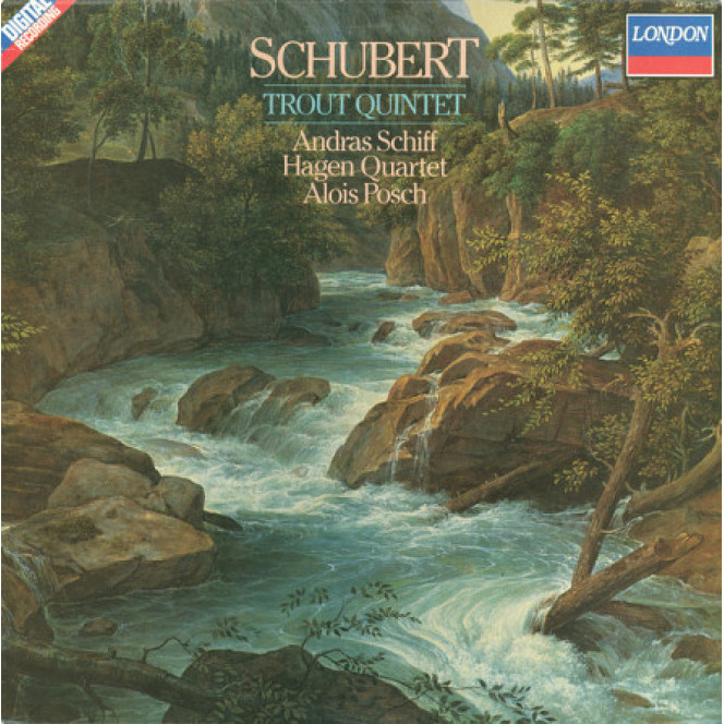 Schubert * — Andras Schiff *, Hagen Quartet *, Alois Posch - Trout Quintet (LP, Album)