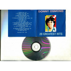 Продаю СD Donny Osmond “20 Greatest Hits” – 1998