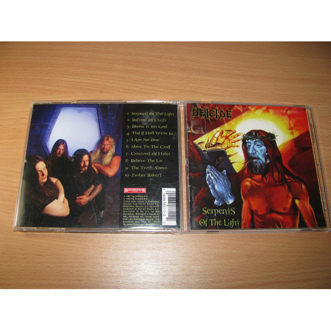 DEICIDE - Serpents Of The Light (1997 Roadrunner 1st press, USA)