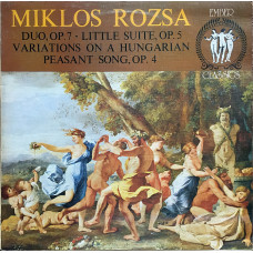 Miklos Rosza – Duo, Op.7 • Little Suite, Op.5 • Variations On A Hungarian Peasant Song, Op.4