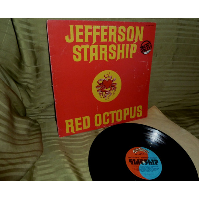 JEFFERSON STARSHIP RED OCTOPUS 1975 GRUNT Canada EX ++ / ~ NM