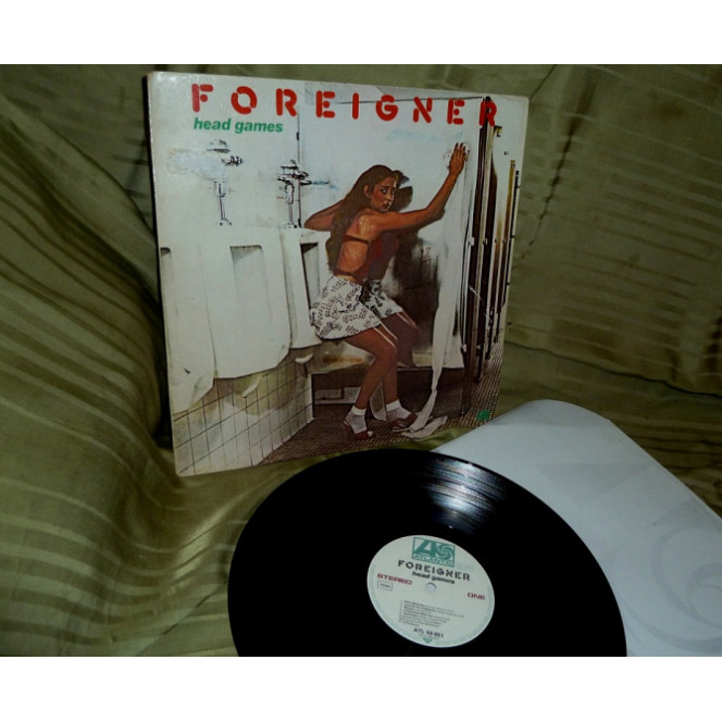 FOREIGNER head games 1979 Atlantic GEMA VG+ / VG++