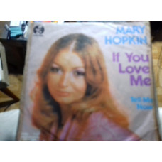 Mary Hopkin.if you love me/tell me 1976 rca gema vg ++