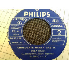 Chocolate menta mastik. mucho. ./sola 1977 Philips espana 7