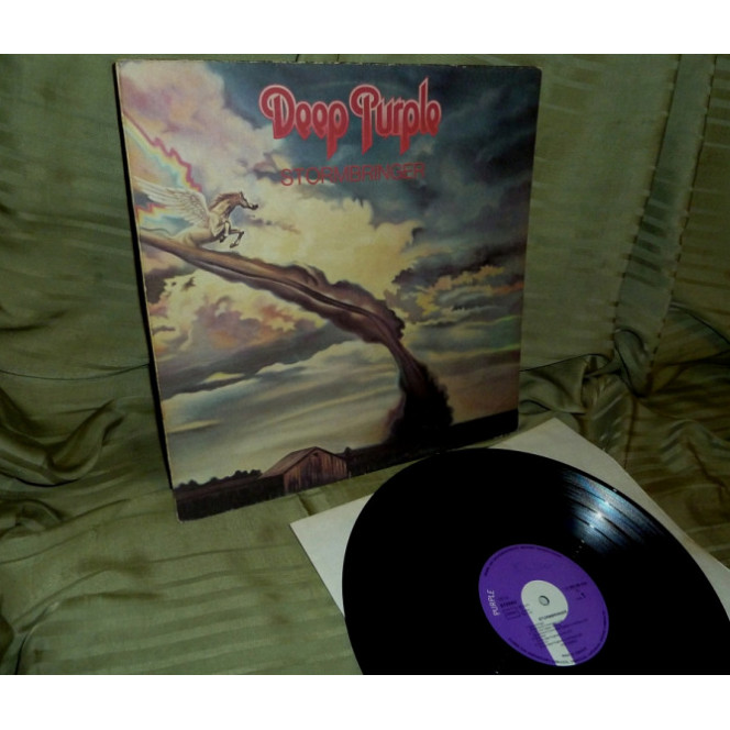 Deep Purple Stormbringer 1974 EMI Purple Germany ~ NM/VG ++