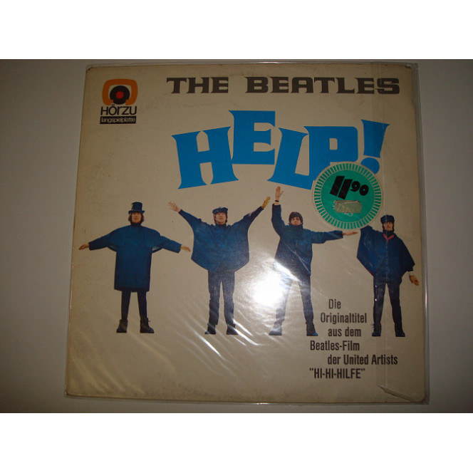 BEATLES-Help! 1965 Germ Beat, Soundtrack, Pop Rock