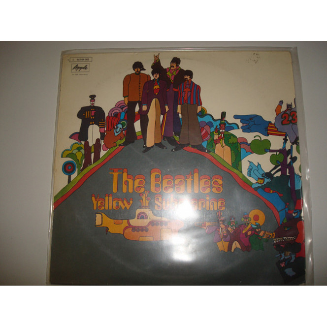 BEATLES-Yellow submarine 1969 Germ Psychedelic Rock, Pop Rock