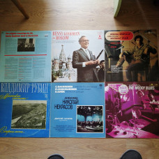 I will sell a collection (about 300 pieces) of vinyl records