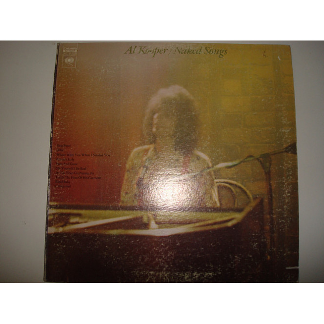 AL KOOPER-Naked songs1972 USA Blues Rock, Rock & Roll