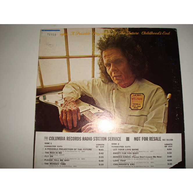 AL KOOPER-A possibleprojection of thefuture/childrdren 1972 Promo UA Blues Rock, Rock & Roll