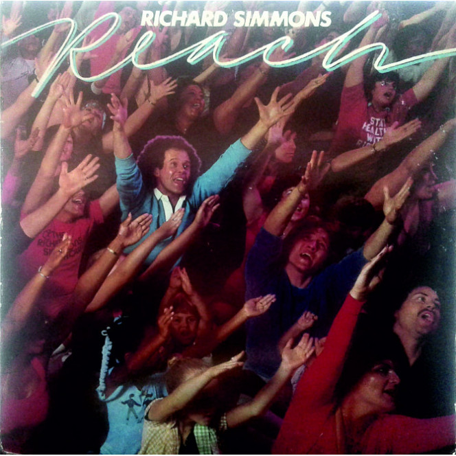 Richard Simmons - Reach Elektra E1 60122F US exex+ 1982 GF