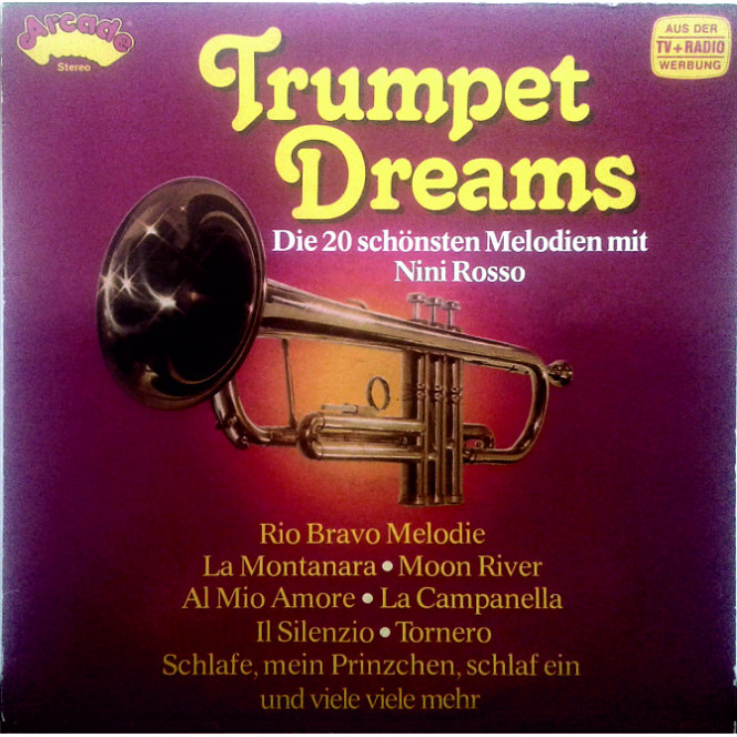 Nini Rosso - Trumpet Dreams (Die 20 Schönsten Melodien Mit Nini Rosso) Arcade ADE G 53 Germany ex